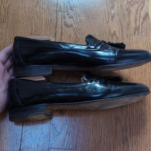Bally Brisbane Italian Black Tassel Loafers Classic Timeless Luxury Preppy main image 8
